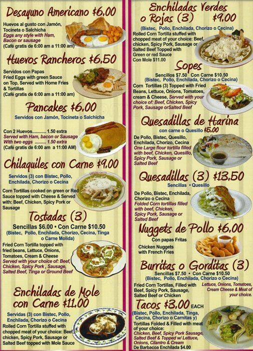 La Flor De Izucar Menu For Sunset Park New La Flor De Izucar Sunset Park Menu