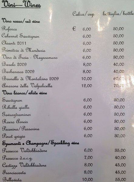 Menu di Central Cafe 