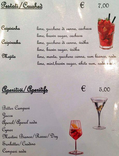 Menu di Central Cafe 