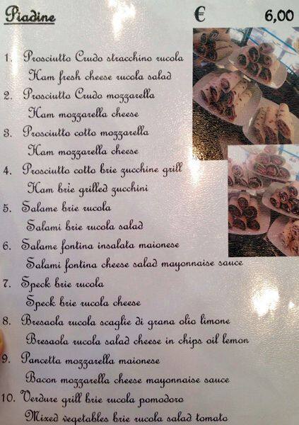 Menu di Central Cafe 