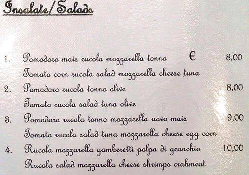 Menu di Central Cafe 