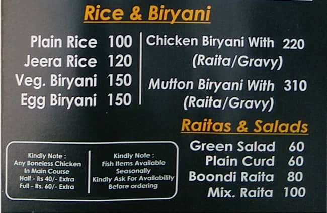 Hungry Lion (Sector 40C) menu