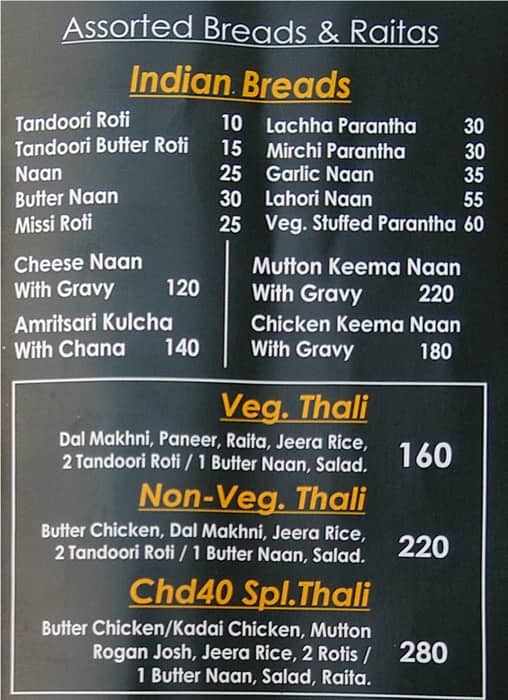 Hungry Lion (Sector 40C) menu