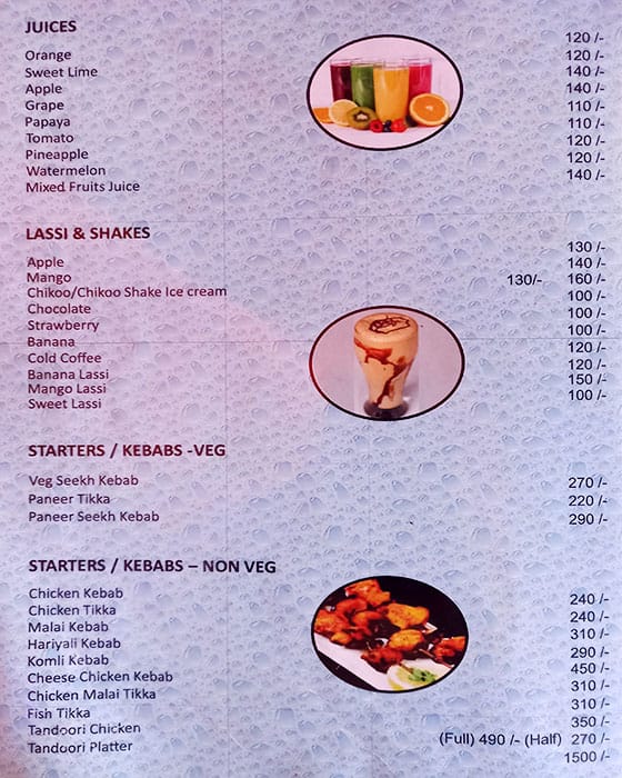 Salt & Pepper is closed temporary menu