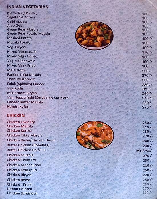 Salt & Pepper is closed temporary menu