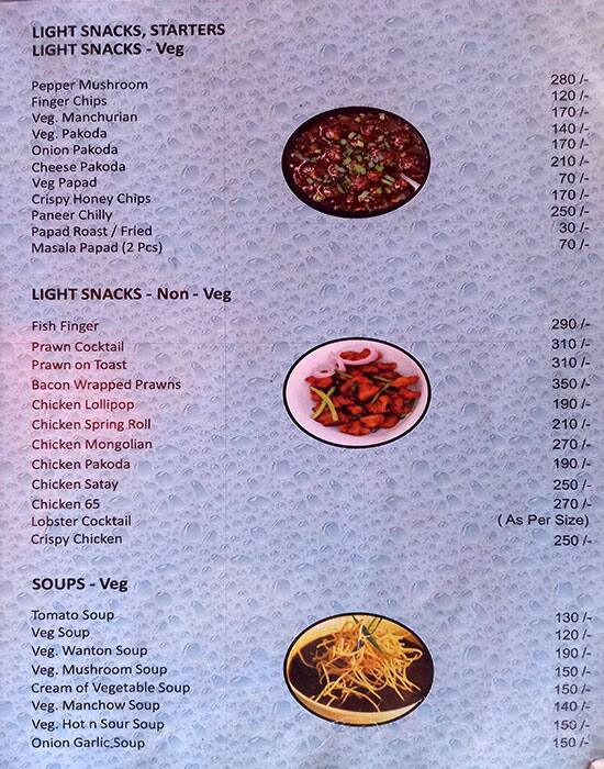 Salt & Pepper is closed temporary menu