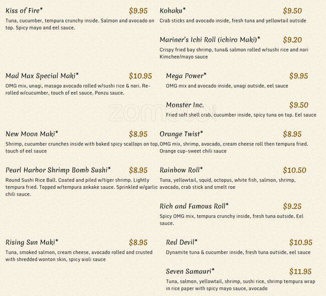 Ru Sans Menu Menu For Ru Sans Dilworth Charlotte