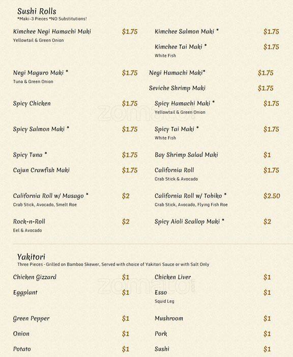 Ru Sans Menu Menu For Ru Sans Dilworth Charlotte