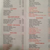 Cathay Garden Menu Menu For Cathay Garden East Greenwich Providence