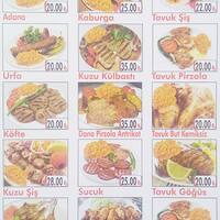 Adil Usta Lezzet Et Mangal Menu