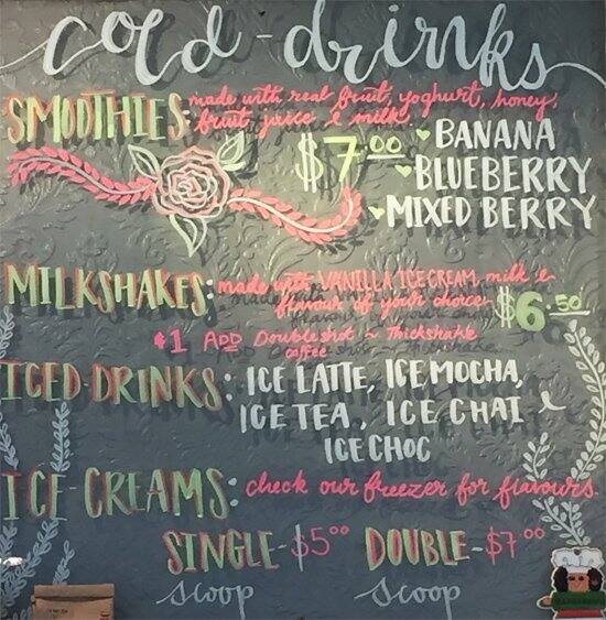 Doubleshot Espresso Menu, Menu for Doubleshot Espresso, Waiheke Island