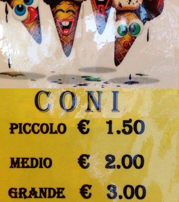 Menu di Frandoro 