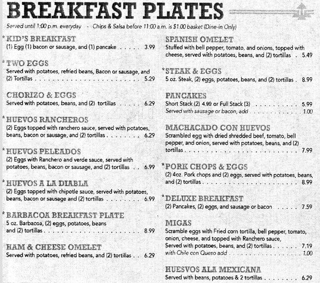 La Posada Menu, Menu for La Posada, Sunset Valley, Austin - Urbanspoon ...