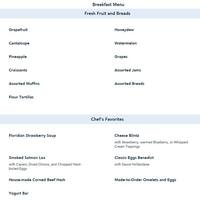 1900 Park Fare Menu Menu For 1900 Park Fare Disney World Area Orlando 1900 Park Fare Menu