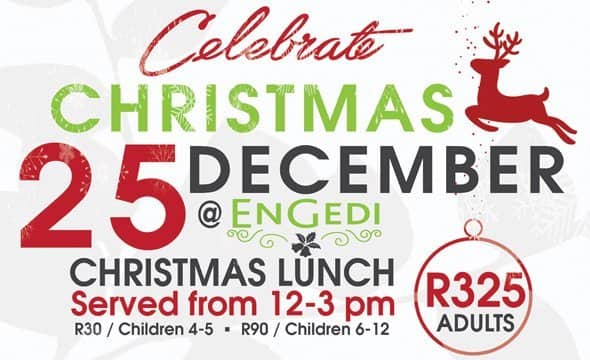 EnGedi menu