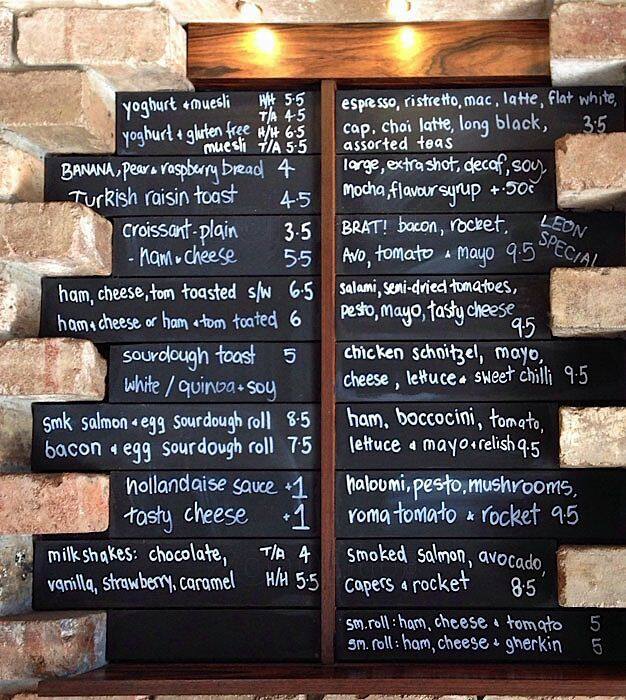 Tamp Espresso Menu, Menu for Tamp Espresso, Rozelle, Sydney