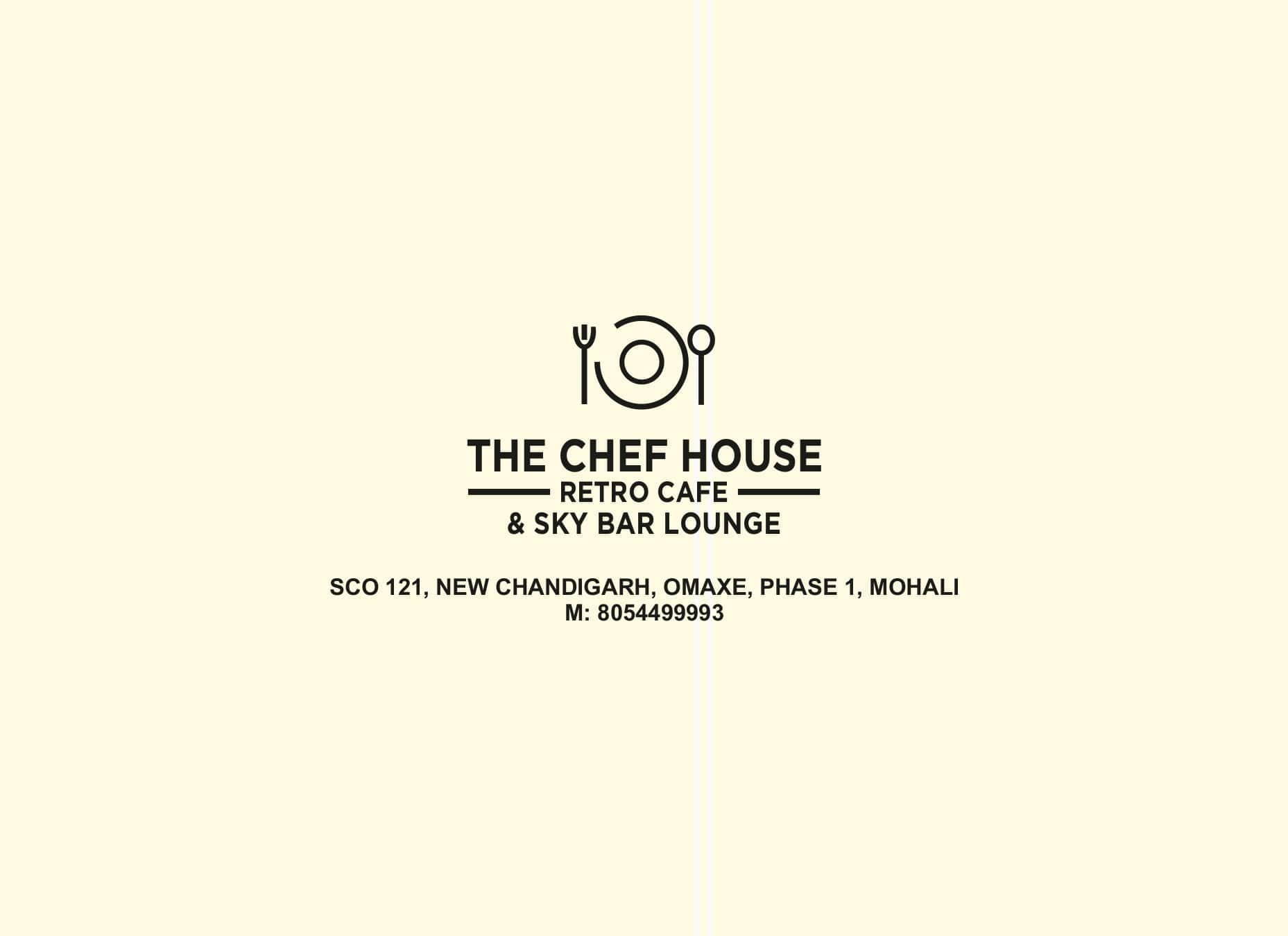 Menu Of The Chef House, Sunny Enclave, Mohali