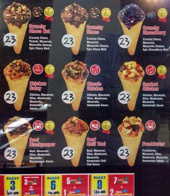 b breakfast me near Menu Cone for Pizza Menu, Cone Pizza Classic Classic