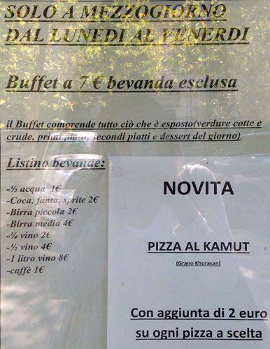 Menu di Aquarius 
