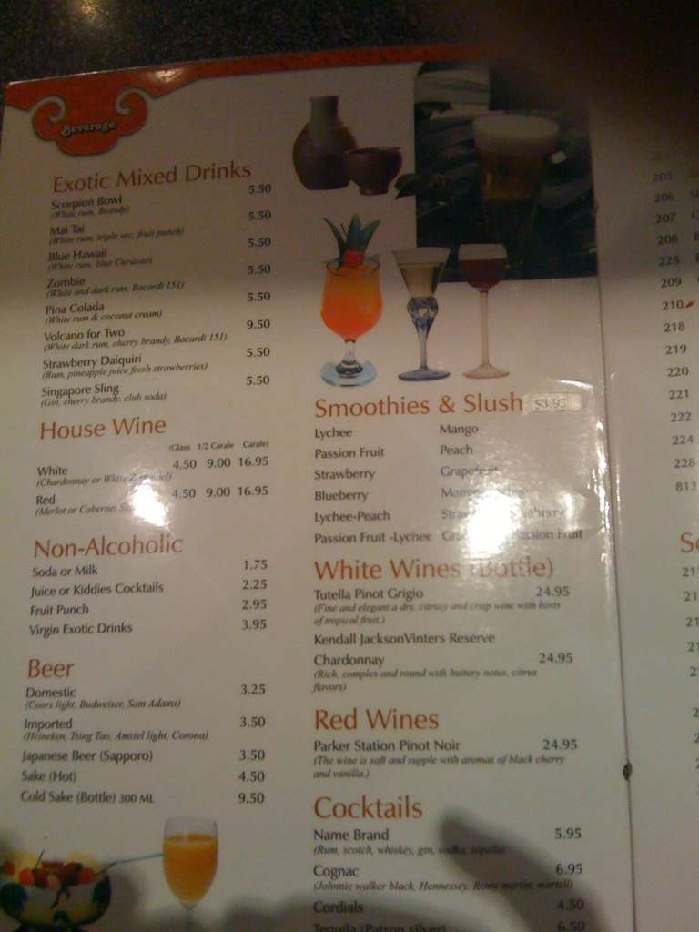 Menu at Hunan Larchmont restaurant, Larchmont, Palmer Ave