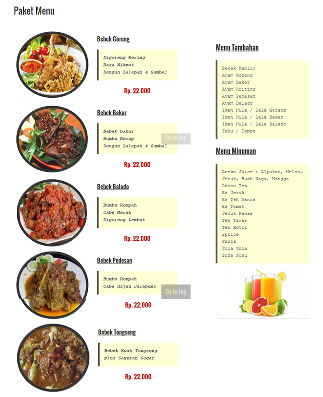 Bebek Lalada Menu, Menu for Bebek Lalada, Bekasi Timur, Bekasi - Zomato ...