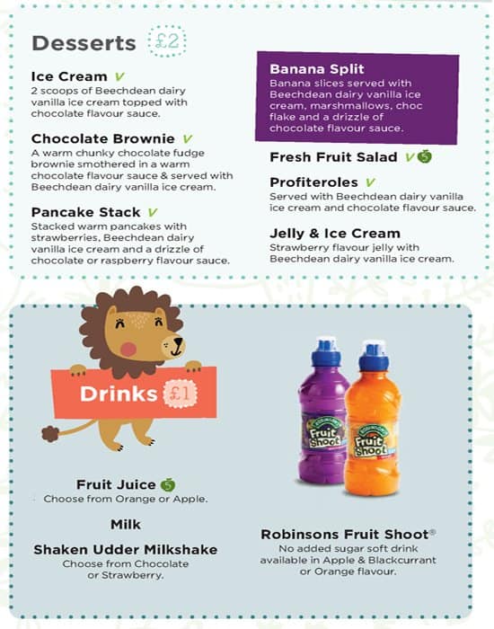 Menu at Thyme Premier Inn Ealing, London