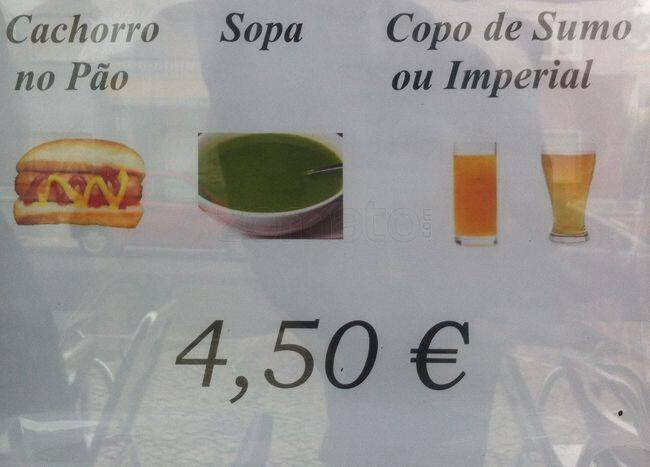 Café Anibal menu