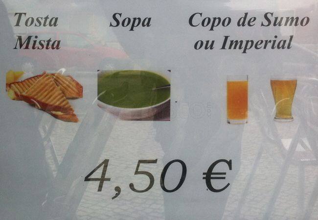 Café Anibal menu