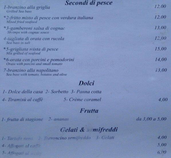 Menu di Buona Idea 