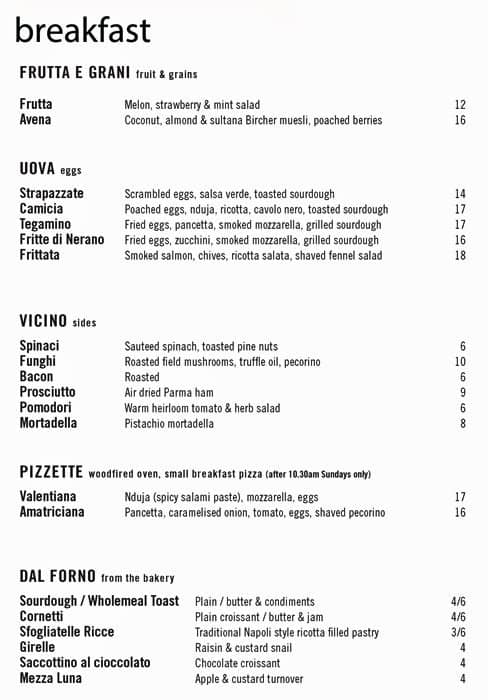 Popolo Menu, Menu for Popolo, Darlinghurst, Sydney - Urbanspoon/Zomato