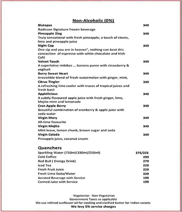 Ni Hao Restaurant menu