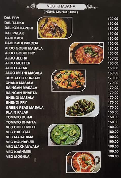 Sadguru Pure Veg menu