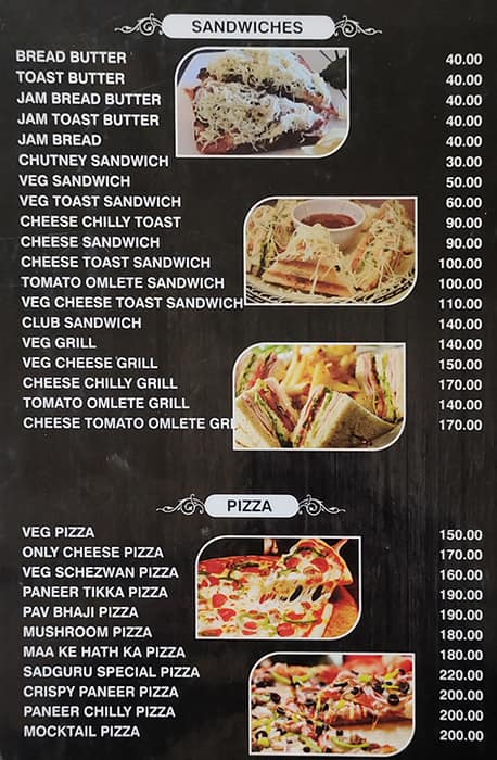 Sadguru Pure Veg menu