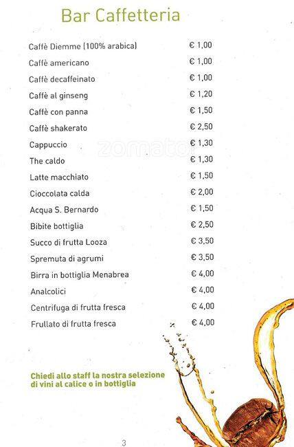 Menu di Halldis 