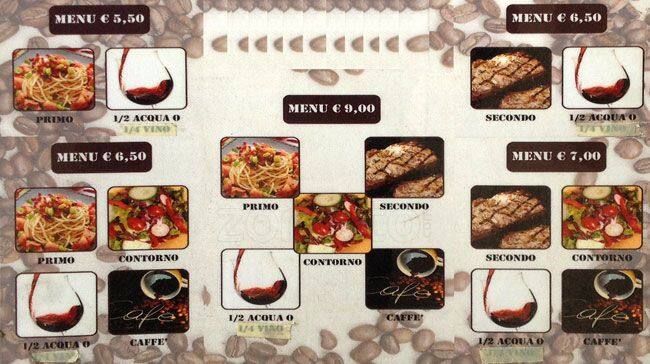 Menu di William Bar Tabacchi 