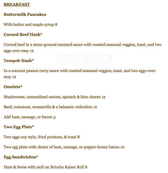 Fleur de Lis Bakery & Cafe Menu Urbanspoon/Zomato
