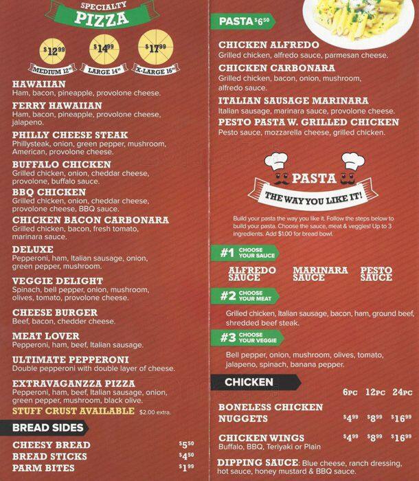 Pizza Guys Menu, Menu for Pizza Guys, Harlem, New York City
