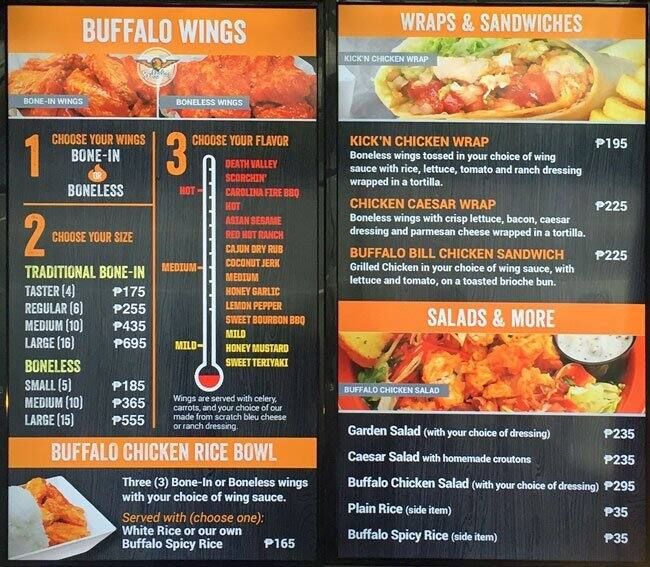 Fatburger Menu, Menu for Fatburger, Glorietta Complex, Makati City ...