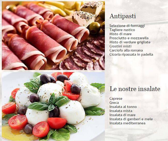 Menu di Lo Stregone 