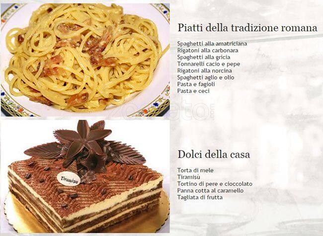 Menu di Lo Stregone 