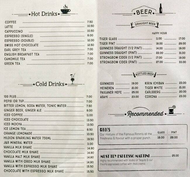 Jarrod Rawlins Menu Menu For Jarrod Rawlins Bukit Damansara Kuala Lumpur