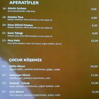 Kocatepe Kahve Evi Menu Menu For Kocatepe Kahve Evi Kizilay Ankara