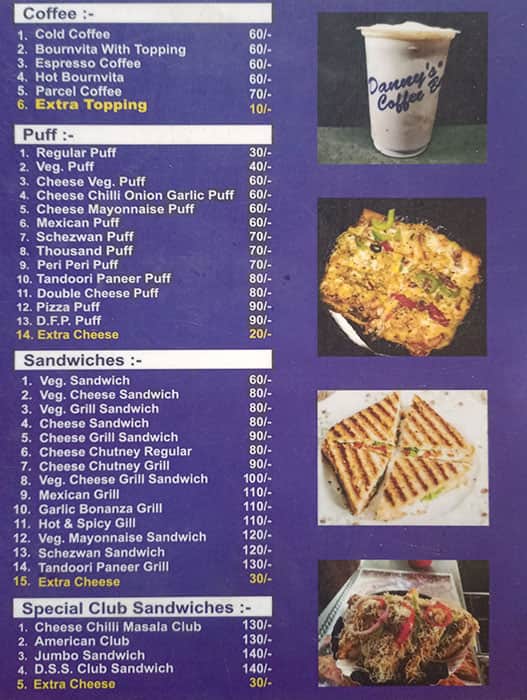Danny's coffee bar discount