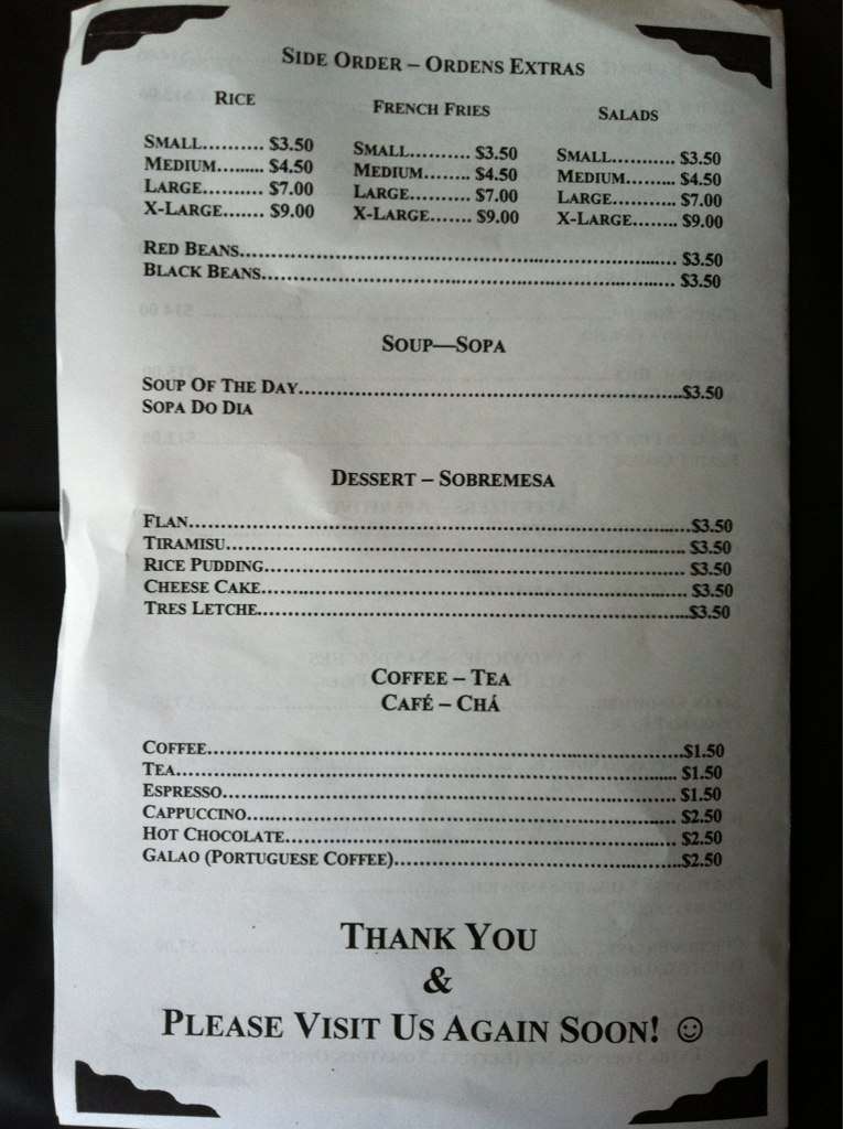 Menu at Grove BBQ, North Plainfield, 227 Grove St