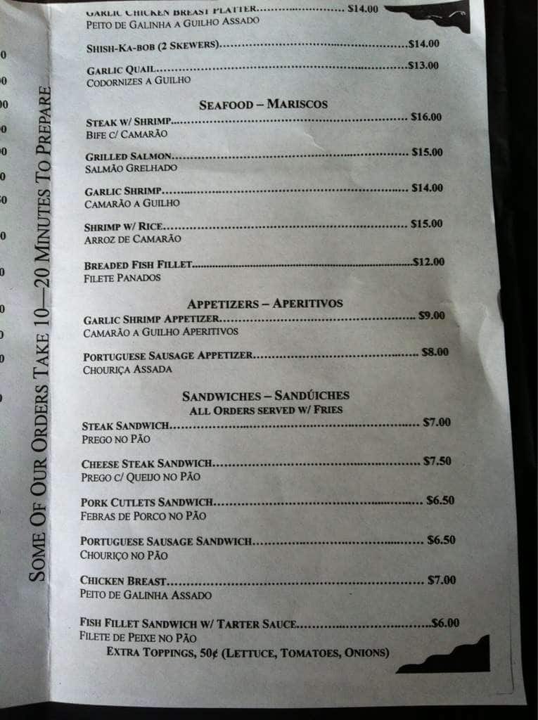 Menu at Grove BBQ, North Plainfield, 227 Grove St