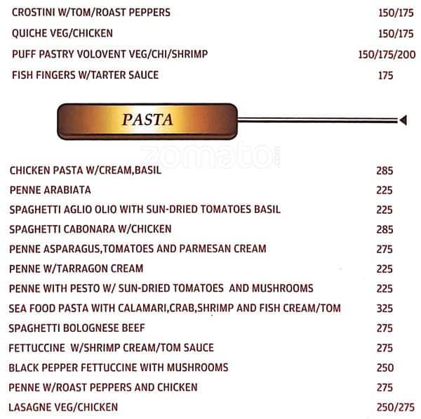 Big's Kitchen's menu