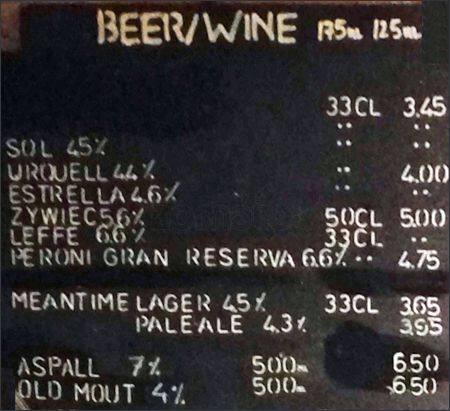 Freud menu