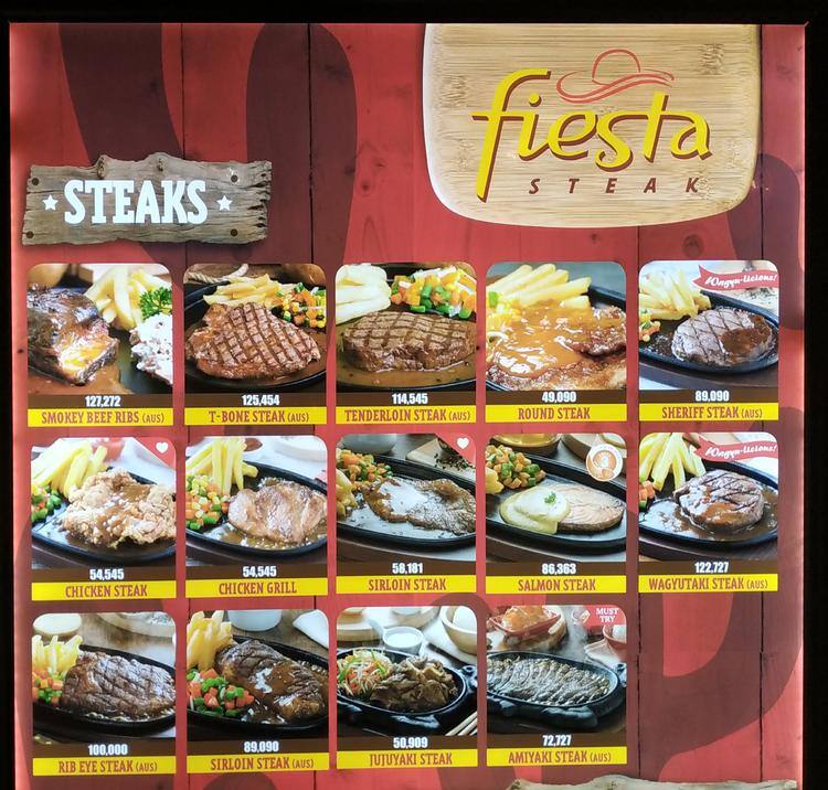 Fiesta Steak Cibubur Jakarta Zomato Indonesia