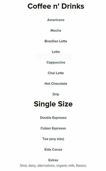 Menu at Kitanda Espresso & Acai - Redmond cafe, Redmond, NE 74th St ...