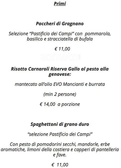 Menu di LadyBù 